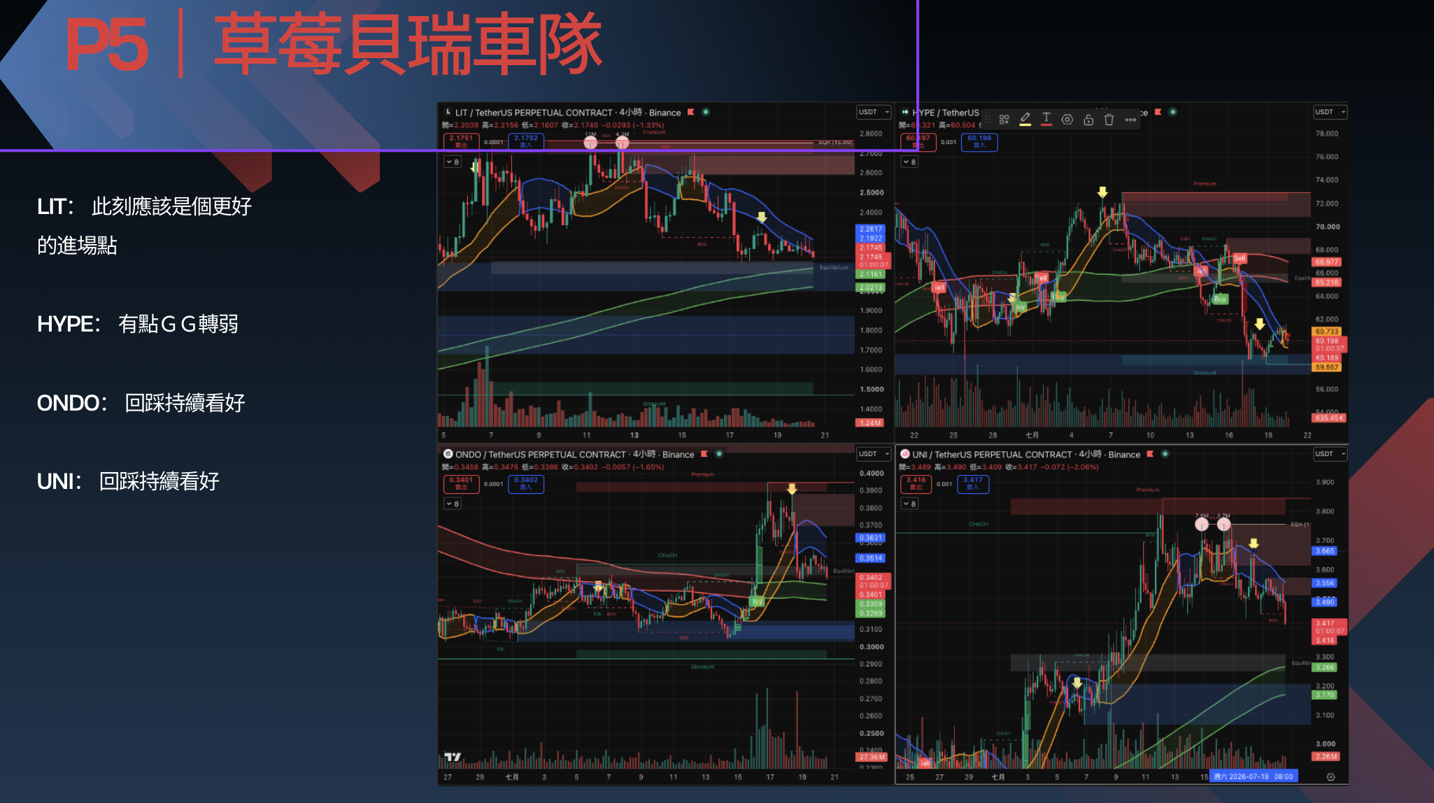 奧地利站賽後四個標的技術圖與 StrawBarry 評語